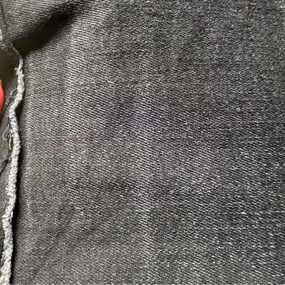 Hollister Black High-Rise Jean Shorts Distressed Denim Style Size 30 Size 11/10 - Picture 10 of 10